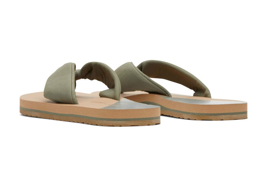 Toms Piper Flip Flop Női Szandál Szürke Fekete Magyarország | HU429-287