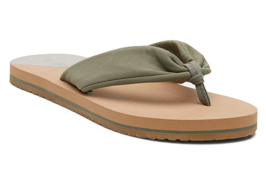 Toms Piper Flip Flop Női Szandál Szürke Fekete Magyarország | HU429-287