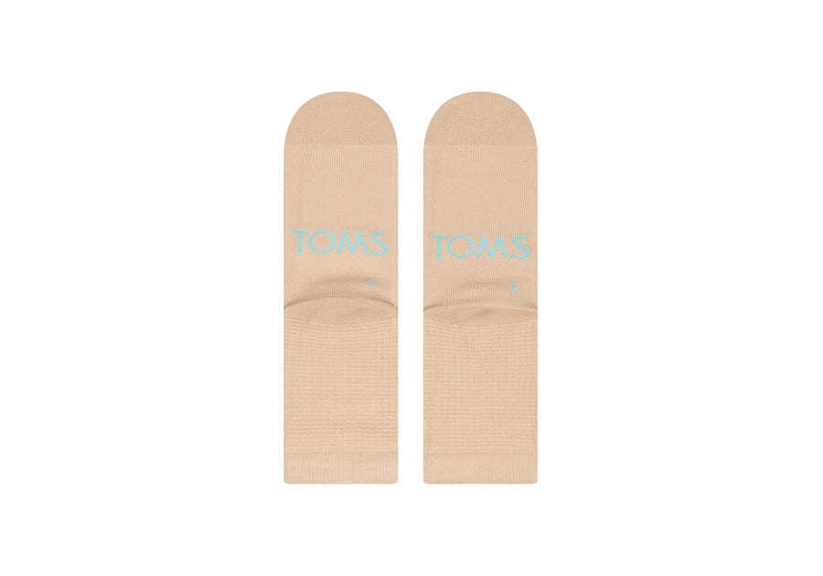 Toms Quarter Crew Socks Női Zokni Barna Magyarország | HU349-770