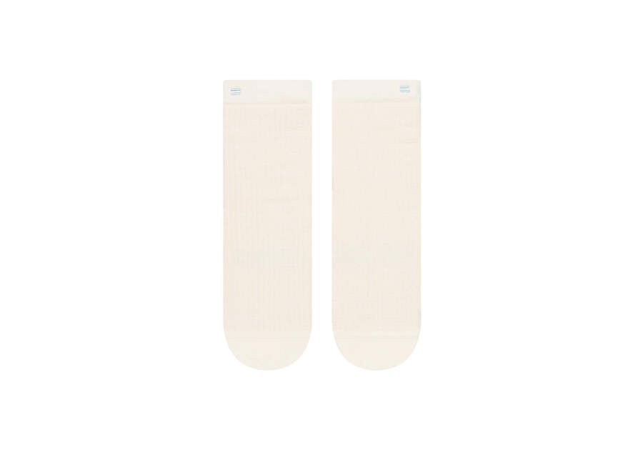 Toms Quarter Crew Socks Női Zokni Krém Magyarország | HU437-602