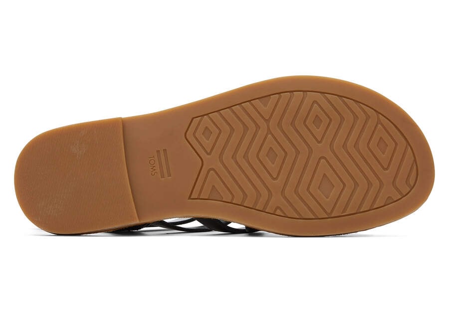 Toms Sephina Sandal Női Szandál Fekete Magyarország | HU734-960