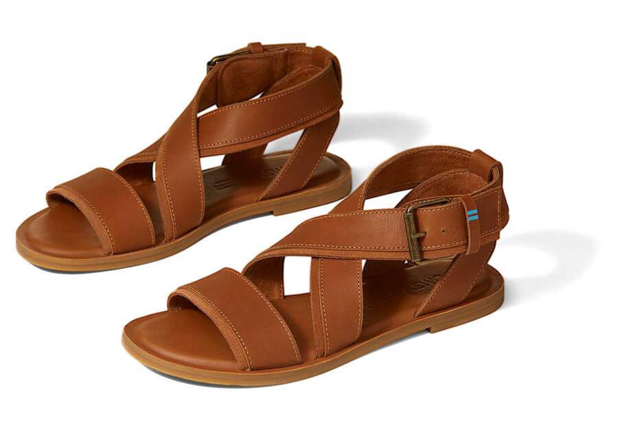 Toms Sidney Sandal Női Szandál Barna Magyarország | HU886-573