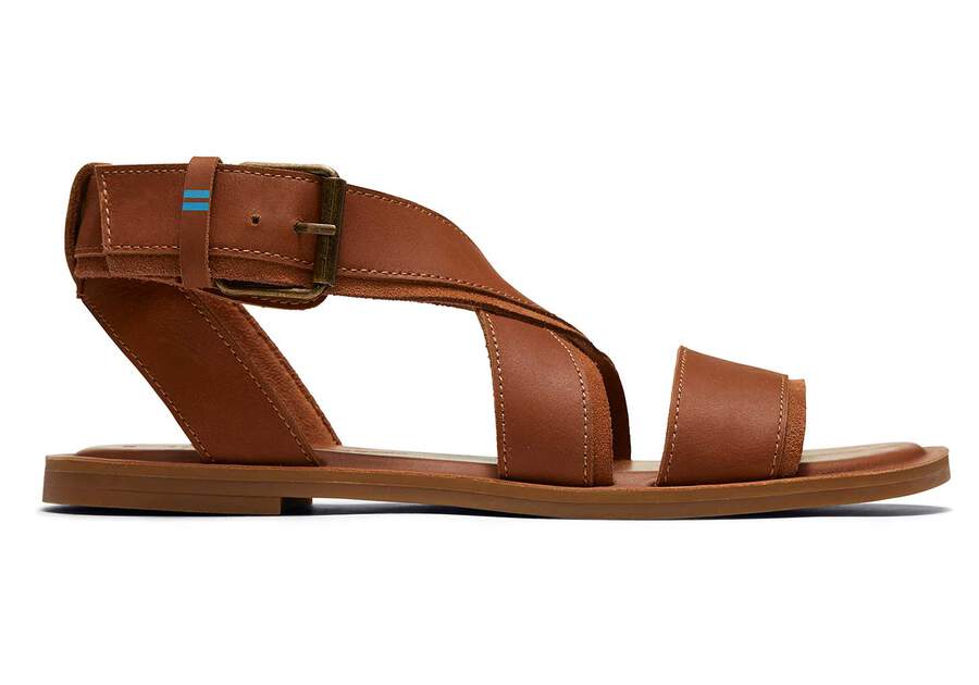 Toms Sidney Sandal Női Szandál Barna Magyarország | HU886-573