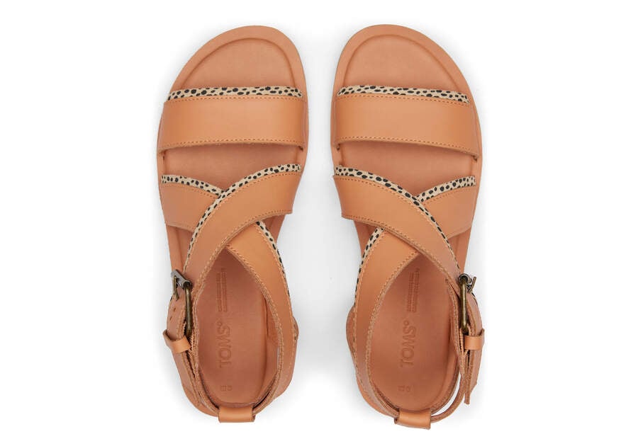 Toms Sidney Sandal Női Szandál Bézs Magyarország | HU471-581