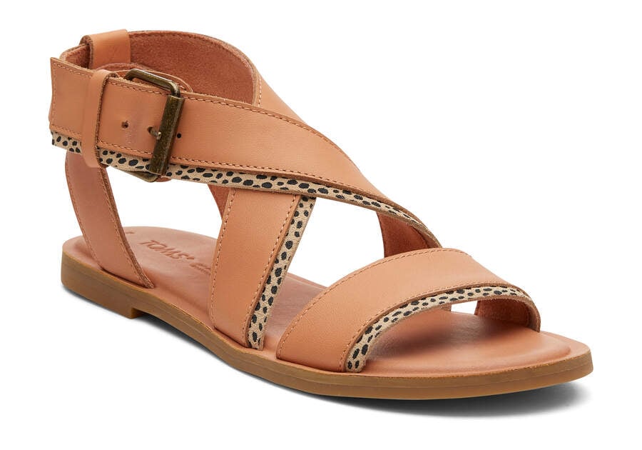 Toms Sidney Sandal Női Szandál Bézs Magyarország | HU471-581