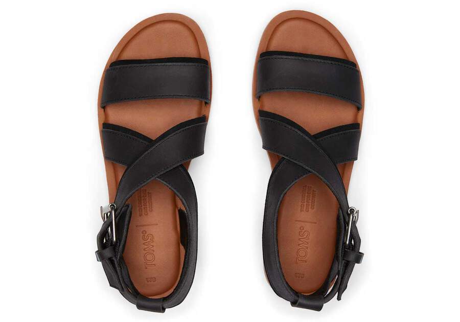 Toms Sidney Sandal Női Szandál Fekete Magyarország | HU847-346