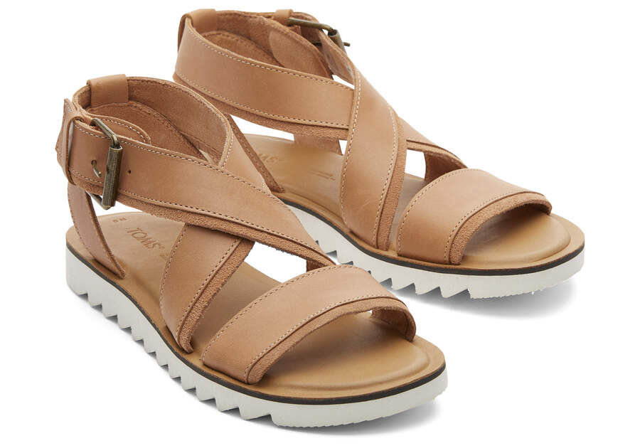 Toms Sidney Tread Sandal Női Szandál Barna Magyarország | HU565-736