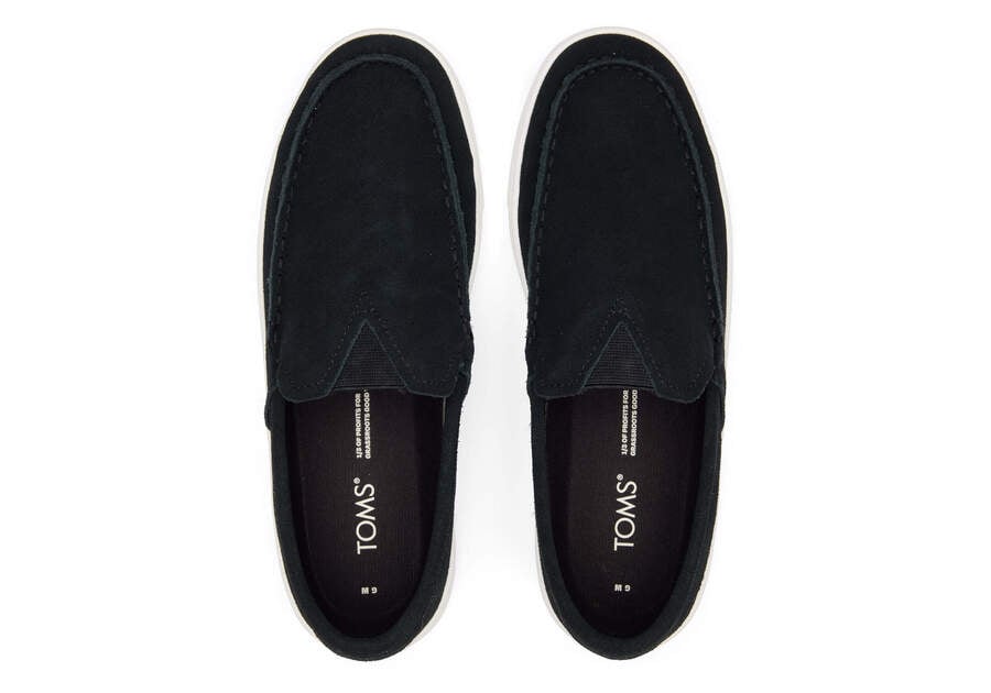 Toms TRVL LITE Loafer Férfi Slip On Fekete Magyarország | HU951-786