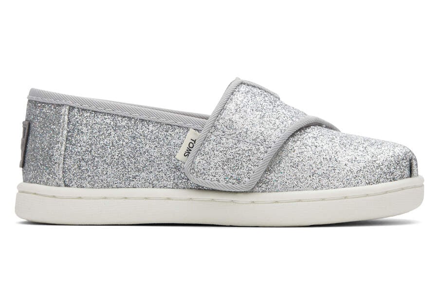 Toms Tiny Alpargata Glitter Gyerek Alpargatas Titán Magyarország | HU584-603