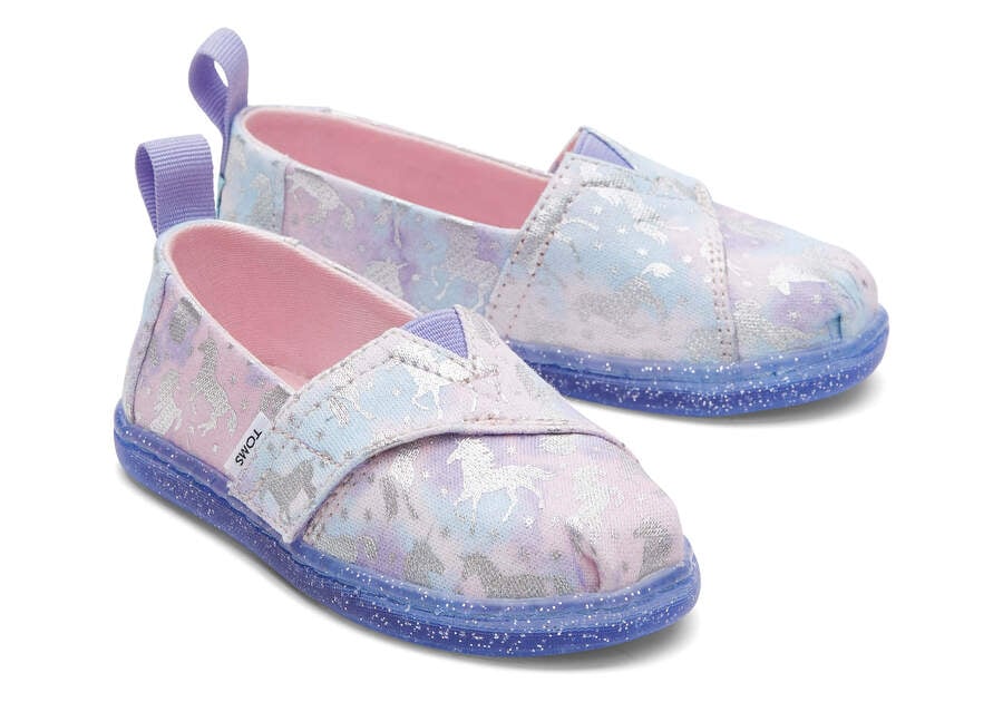 Toms Tiny Alpargata Unicorn Gyerek Alpargatas Világos Lila Magyarország | HU138-224