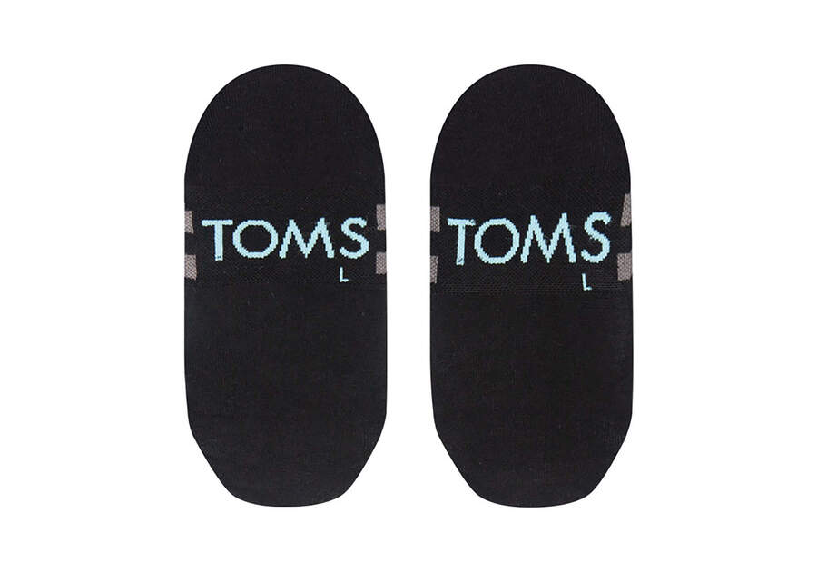 Toms Ultimate No Show Socks Black Női Zokni Fekete Magyarország | HU875-539