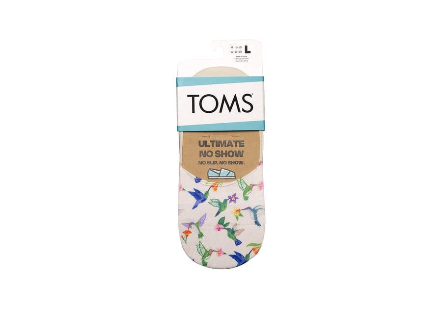 Toms Ultimate No Show Socks Hummingbird 3 Pack Női Zokni Színes Magyarország | HU062-869