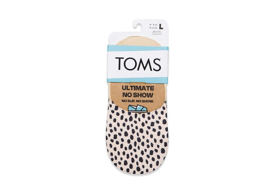 Toms Ultimate No Show Socks Mini Cheetah Női Zokni Bézs Magyarország | HU090-102