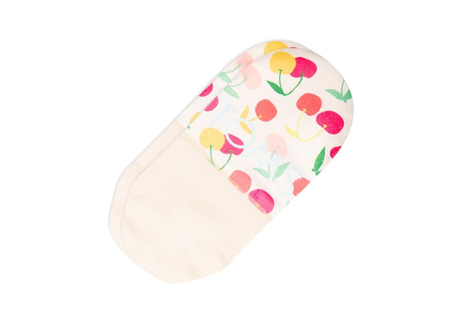 Toms Ultimate No Show Socks Natural Cherry Női Zokni Bézs Magyarország | HU346-550