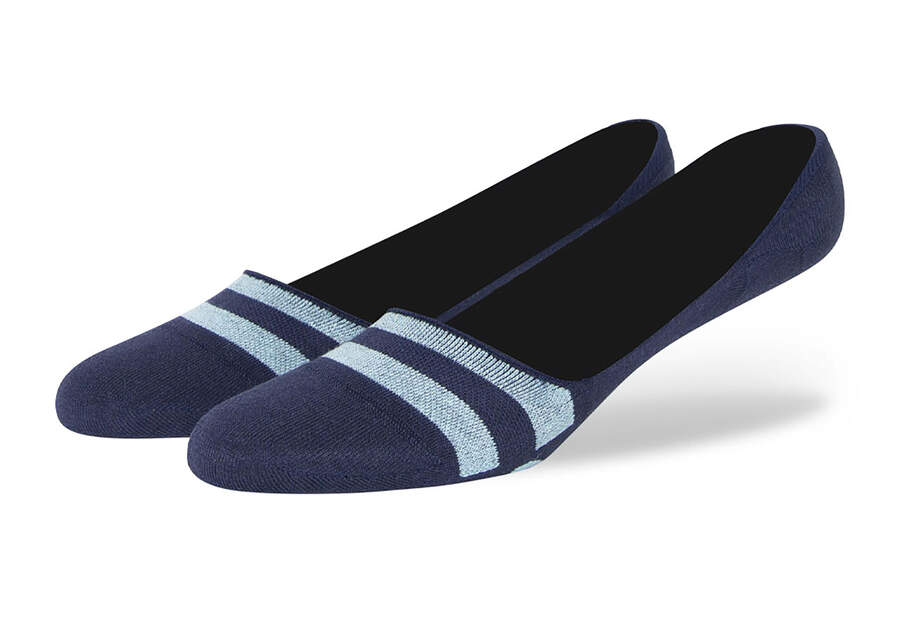 Toms Ultimate No Show Socks Navy Női Zokni Sötétkék Magyarország | HU000-947