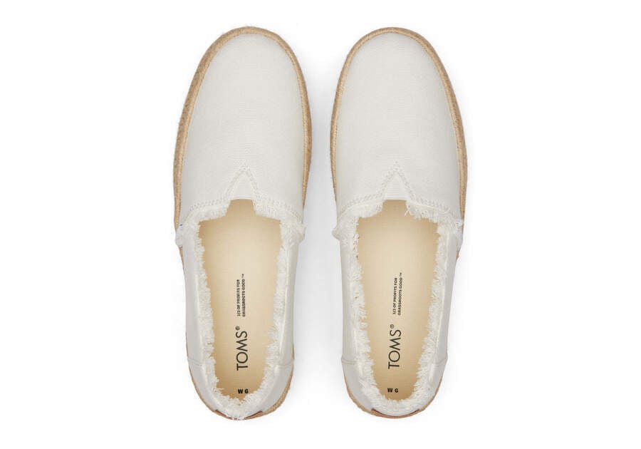 Toms Valencia Platform Espadrille Női Espadrilles Fehér Magyarország | HU295-366