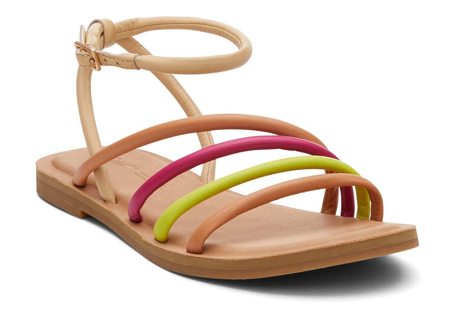 Toms Willa Sandal Női Szandál Narancssárga Színes Magyarország | HU769-305