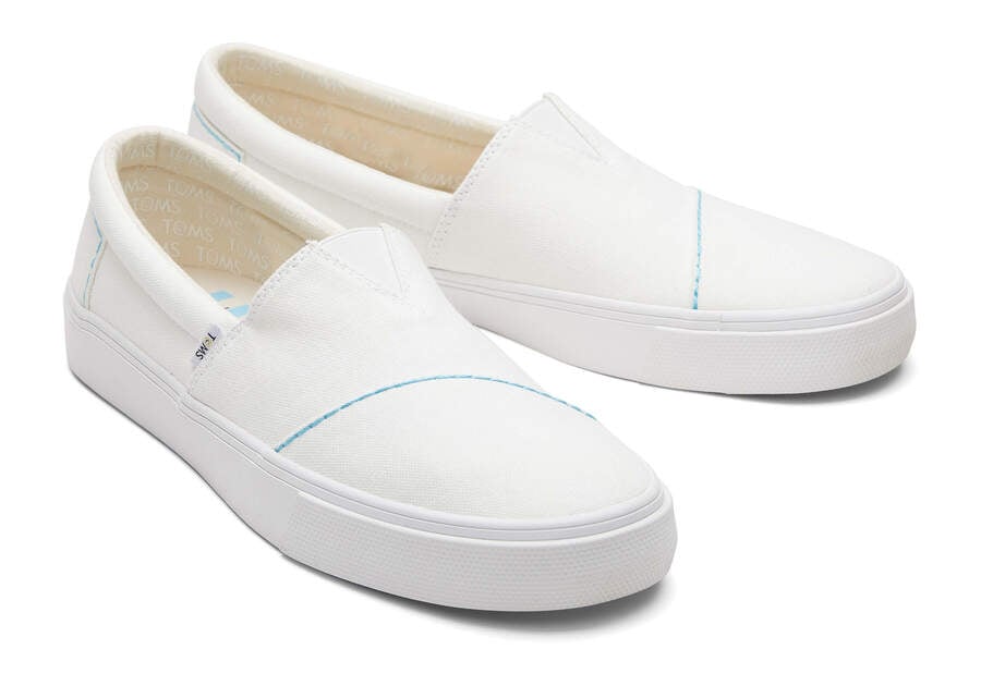 Toms X Happiness Project Fenix Férfi Slip On Fehér Magyarország | HU286-204