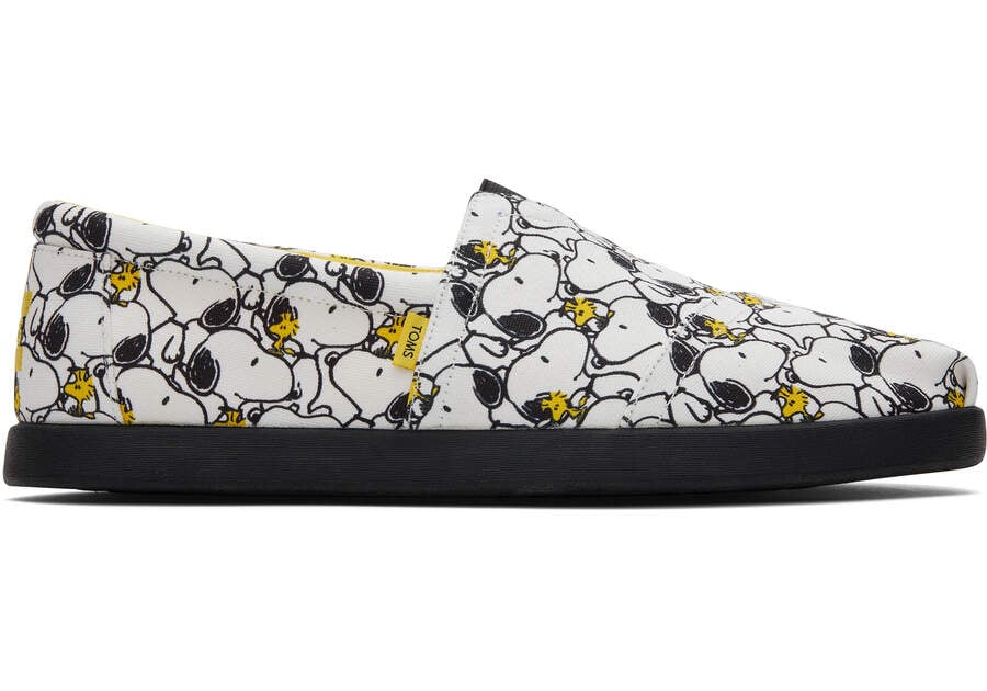 Toms X Peanuts® Alp Fwd Férfi Alpargatas Fehér Magyarország | HU049-198