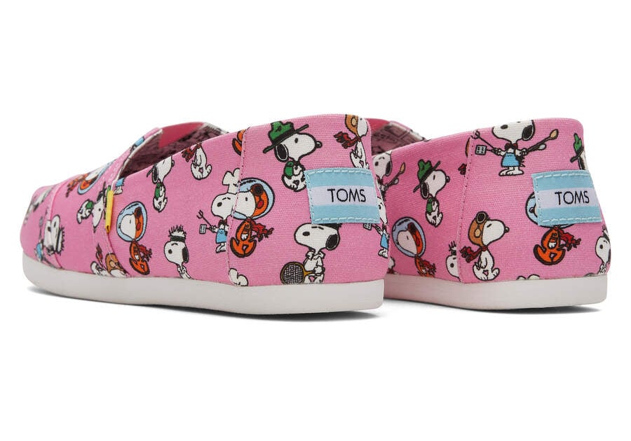 Toms X Peanuts® Alpargata Női Alpargatas Rózsaszín Magyarország | HU800-618