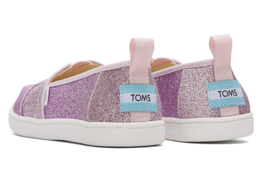 Toms Youth Alpargata Colorblock Iridescent Glimmer Gyerek Alpargatas Világos Lila Magyarország | HU382-267