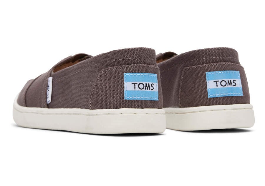 Toms Youth Alpargata Vászon Gyerek Alpargatas Szürke Magyarország | HU877-600