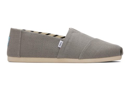 Toms Alpargata Heritage Vászon Férfi Alpargatas Szürke Magyarország | HU845-410