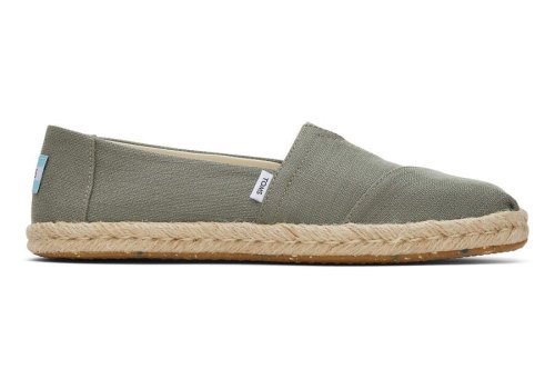 Toms Alpargata Rope Espadrille Női Espadrilles Szürke Magyarország | HU525-589