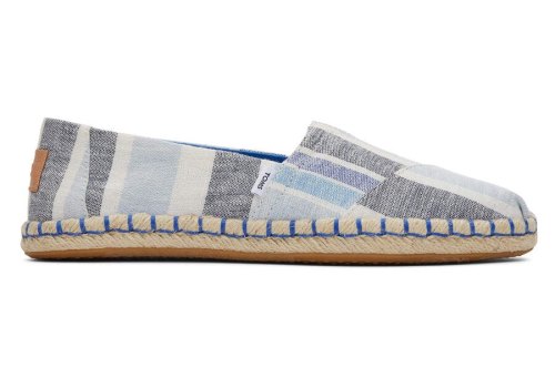 Toms Alpargata Rope Espadrille Női Espadrilles Kék Magyarország | HU922-522