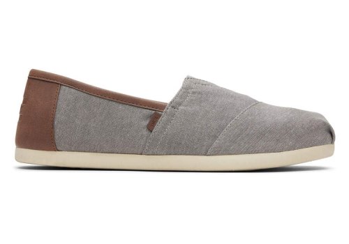 Toms Alpargata Szintetikus Trim Férfi Alpargatas Szürke Magyarország | HU719-670