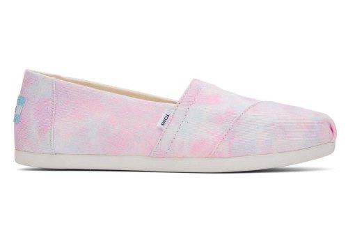 Toms Alpargata Tie-Dye Női Alpargatas Rózsaszín Magyarország | HU668-601