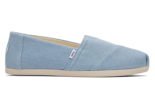 Toms Alpargata Washed Denim Női Alpargatas Világos Kék Magyarország | HU694-399