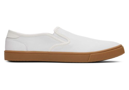 Toms Baja Slip On Férfi Tornacipő Fehér Magyarország | HU163-851