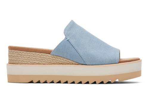 Toms Diana Mule Sandal Női Szandál Kék Magyarország | HU799-793