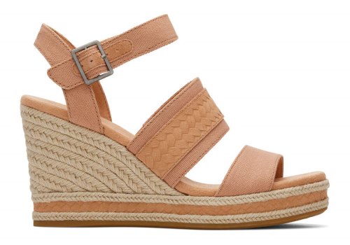 Toms Madelyn Éktalpú Sandal Női Szandál Bézs Magyarország | HU279-211